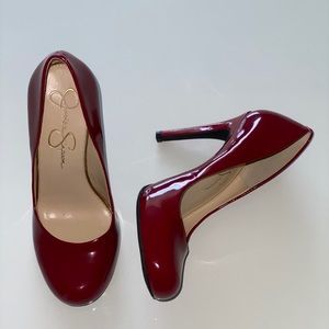 Size 6.5 red Jessica Simpson pumps
